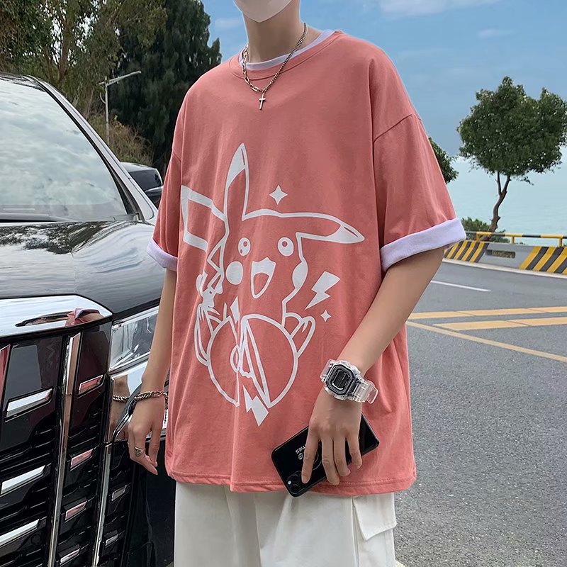 纯棉夏季新款短袖男韩版T恤宽松休闲圆领T609,男装T恤,星座1116-2