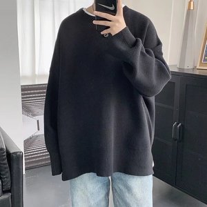 男秋冬新款针织衫毛衣开衩线衣M23P35图片