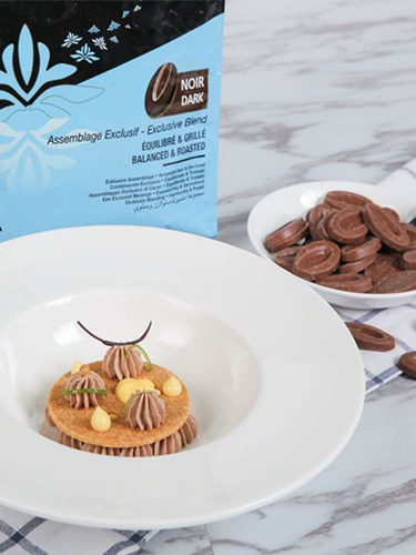 Valrhona Favana Black White Chocolate Home