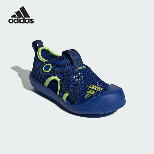 Adidas/阿迪达斯正品春季款大童低帮魔术贴沙滩凉鞋JP5746
