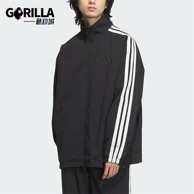 Adidas/阿迪达斯正品ST 3ST WV TT 男士拉链夹克外套JL6091