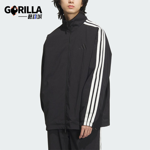 Adidas/阿迪达斯正品ST 3ST WV TT 男士拉链夹克外套JL6091