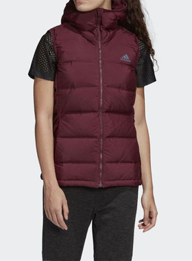阿迪达斯女子正品羽绒马甲清仓特价DZ1492 GH4587 FT2453