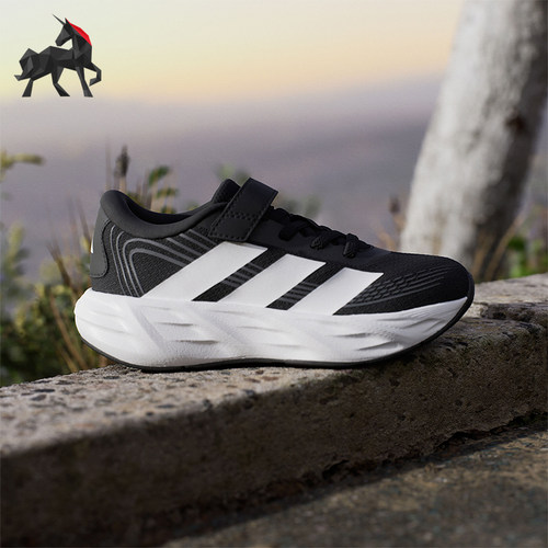 Adidas/阿迪达斯正品GALAXY 8 EL C小童魔术贴训练鞋KI1688
