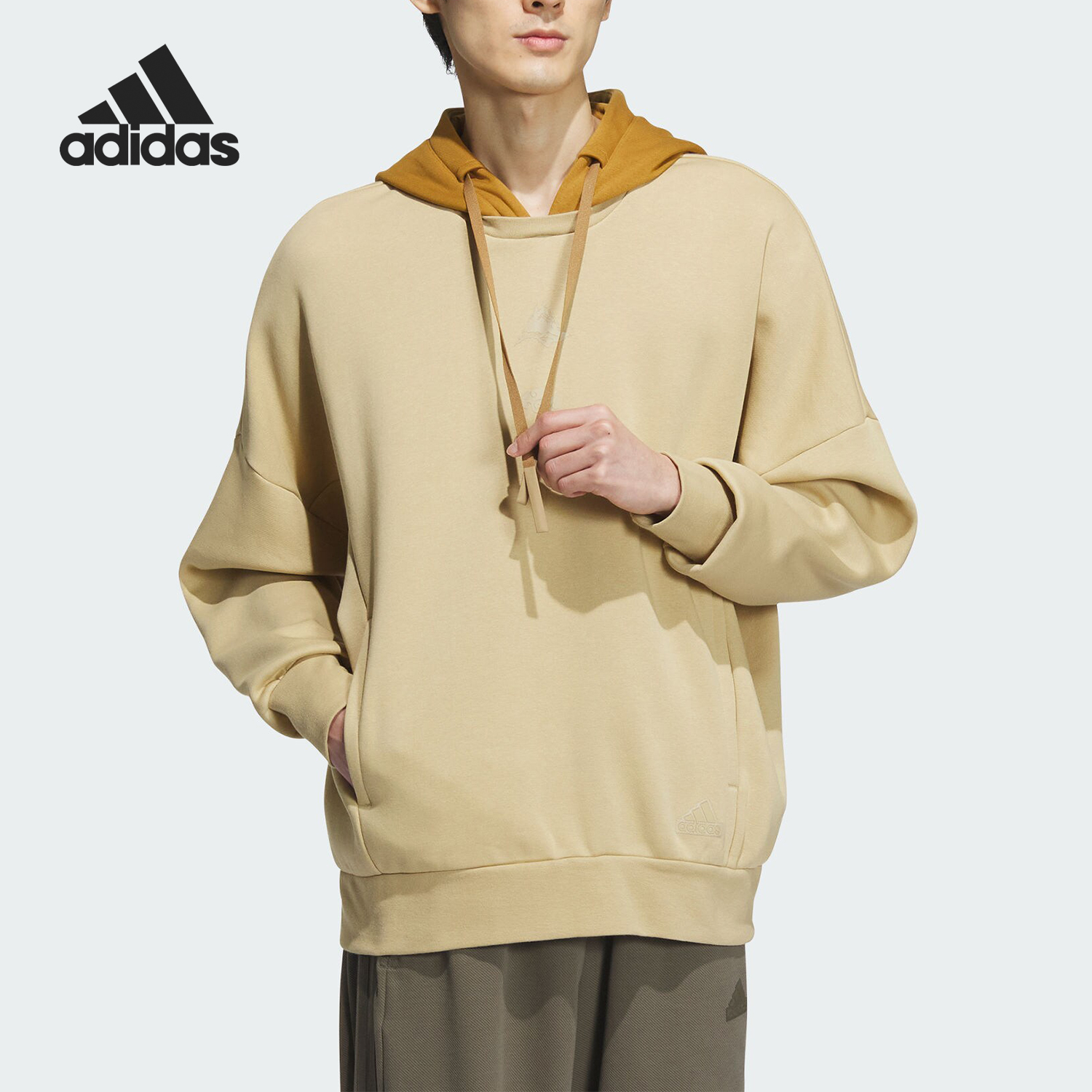 Adidas/阿迪达斯男士连帽卫衣