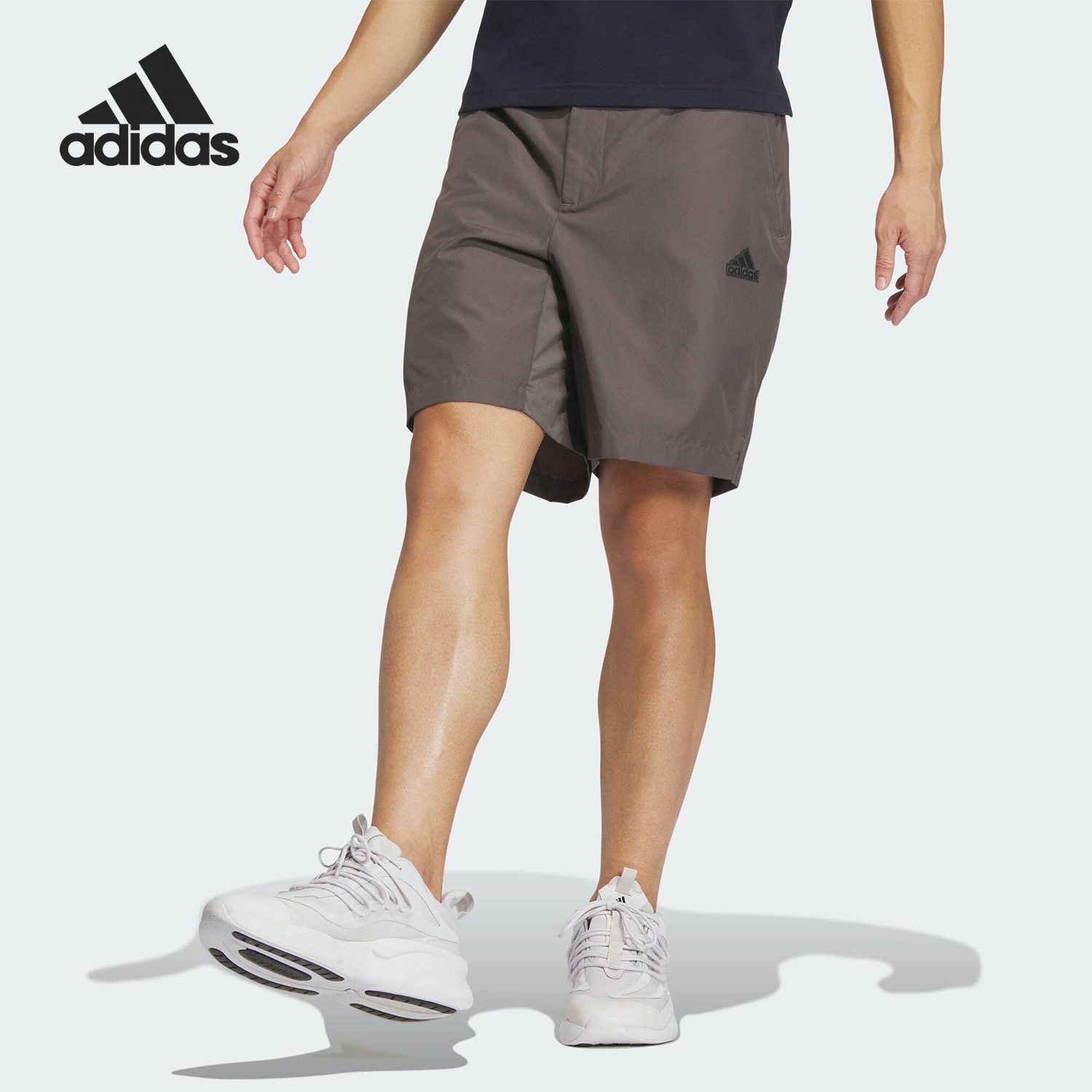 阿迪达斯男士梭织运动休闲短裤