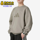 阿迪达斯正品 时尚 2025新款 Adidas 男士 经典 简约卫衣套头衫 JI8771