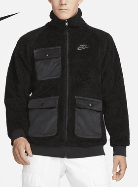 Nike/耐克官方正品春季新款男子休闲运动立领夹克外套 DZ4713-010