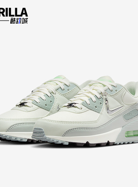 Nike/耐克正品Air Max 90女士低帮气垫减震耐磨跑步鞋FN6948-100