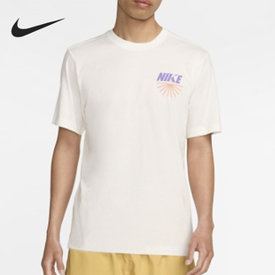 新款 133 Nike 当季 印花透气短袖 T恤FZ9999 时尚 耐克官方正品 男士