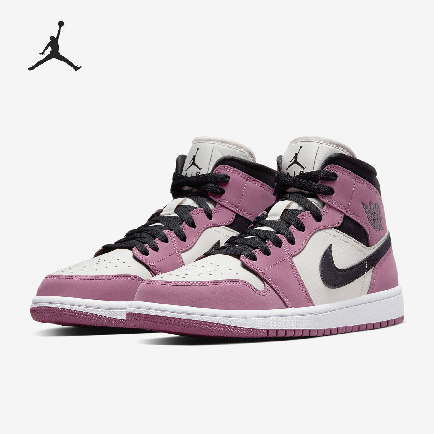 Nike/耐克正品Air Jordan 1 Mid 女子运动篮球鞋DC7267-500