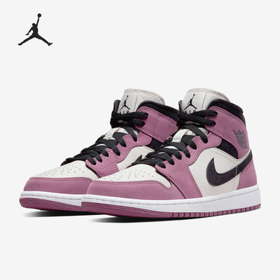 Nike/耐克正品Air Jordan 1 Mid 女子运动篮球鞋DC7267-500