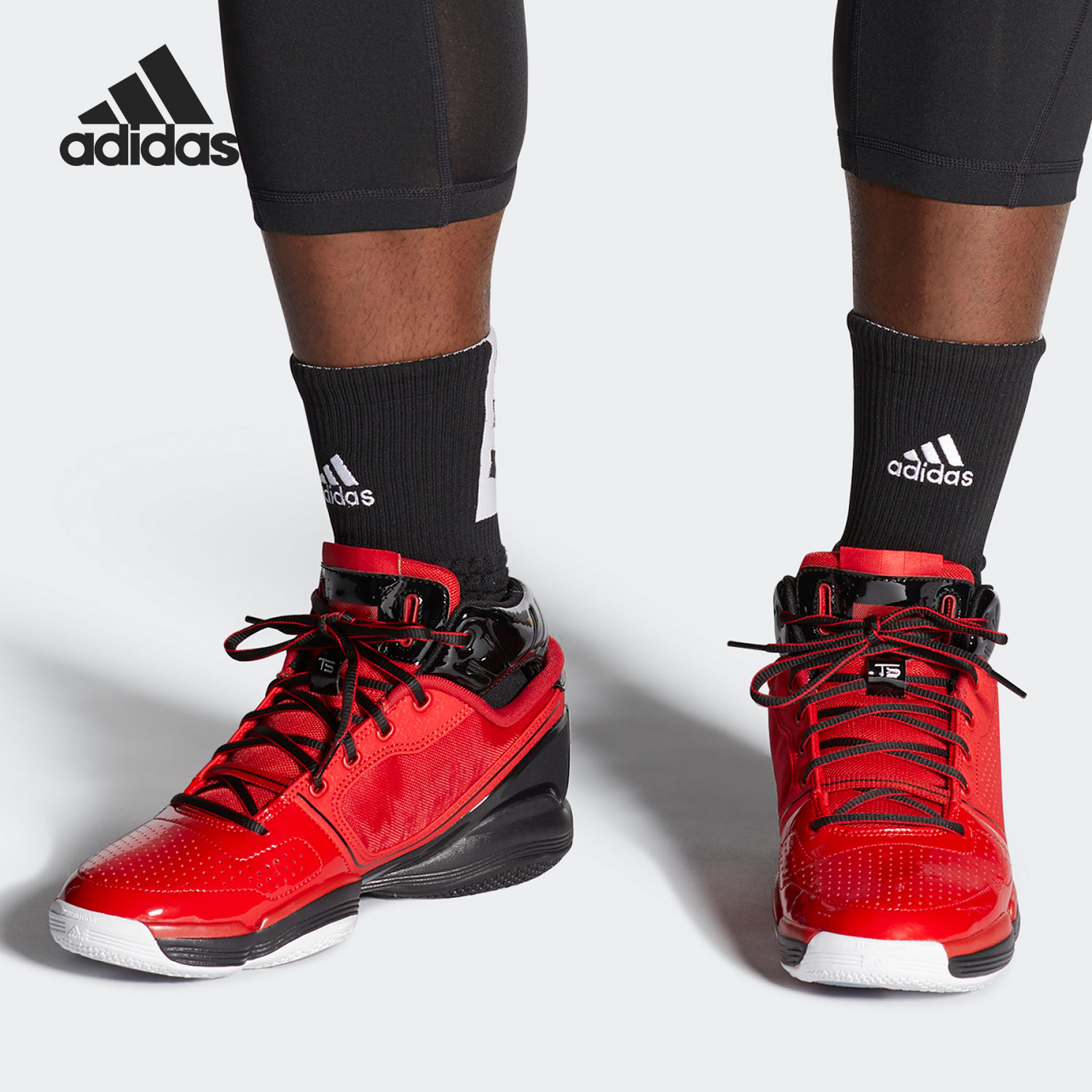 adidas/阿迪达斯正品adizero rose 1 男子中帮运动篮球鞋 g57744