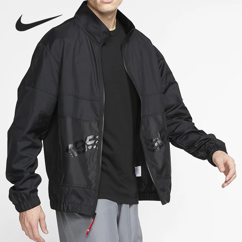 Nike/耐克官方正品凯里欧文男子立领训练运动篮球夹克外套 BV9296