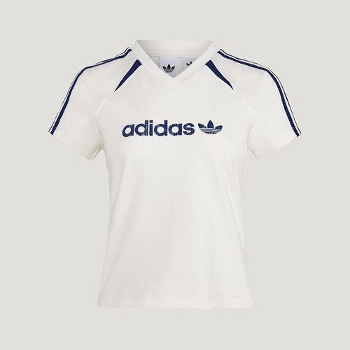 Adidas/阿迪达斯正品三叶草BLKTWT-SHIRT新款女经典短袖T恤KU4763