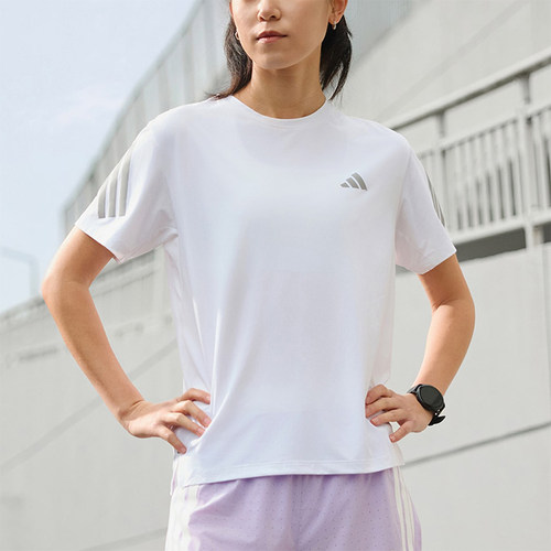 Adidas/阿迪达斯正品2026年新款女士轻便经典休闲短袖T恤JZ5115