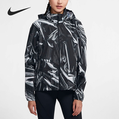 耐克印花连帽户外运动茄克