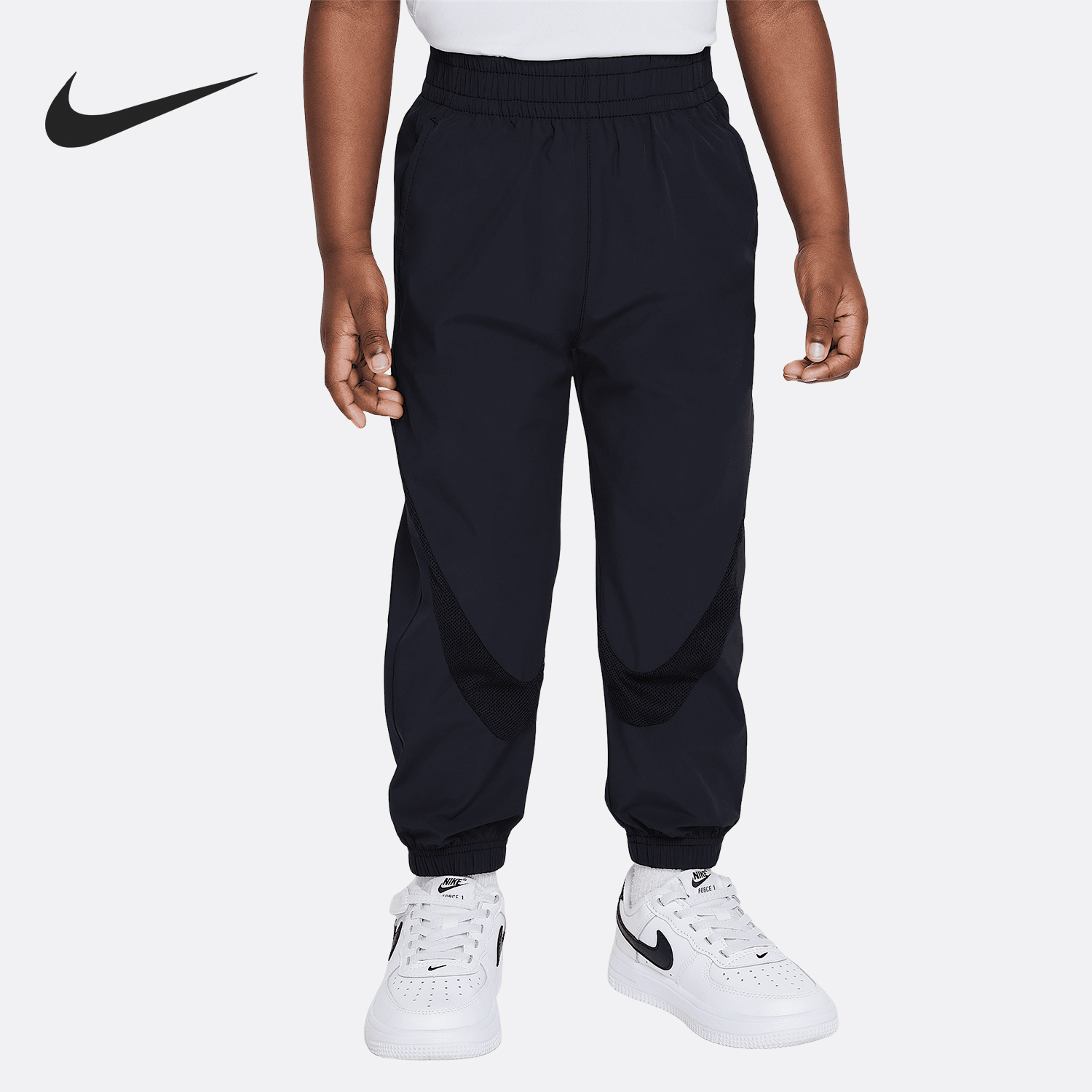 Nike/耐克正品Swoosh新款婴童运动梭织休闲束脚长裤IM4469-010