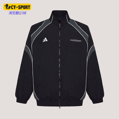 Adidas/阿迪达斯正品BL WOV JKT男士拉链日常休闲宽松外套IB6980