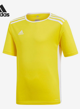 Adidas/阿迪达斯正品 夏季新款大童足球运动短袖T恤 CF1039