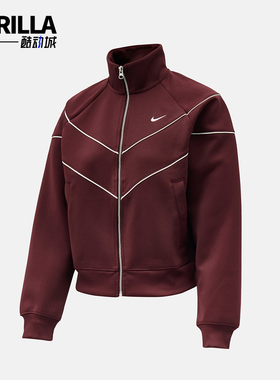 Nike/耐克正品AS W NSW NK WR PO女士运动健身立领外套HJ0976-652
