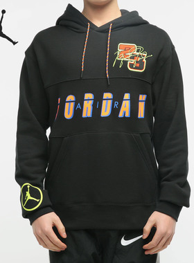Nike/耐克正品 当季新款男子JORDAN套头连帽卫衣 CV2744-010