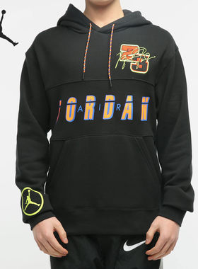 Nike/耐克正品 当季新款男子JORDAN套头连帽卫衣 CV2744-010