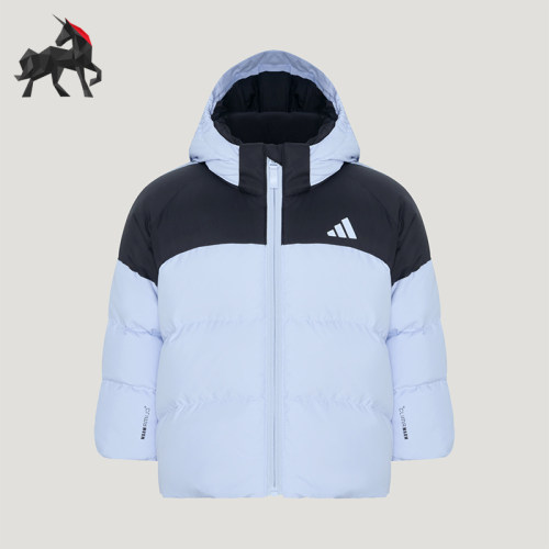 Adidas/阿迪达斯正品婴童拒水防风休闲保暖羽绒服外套KX6580