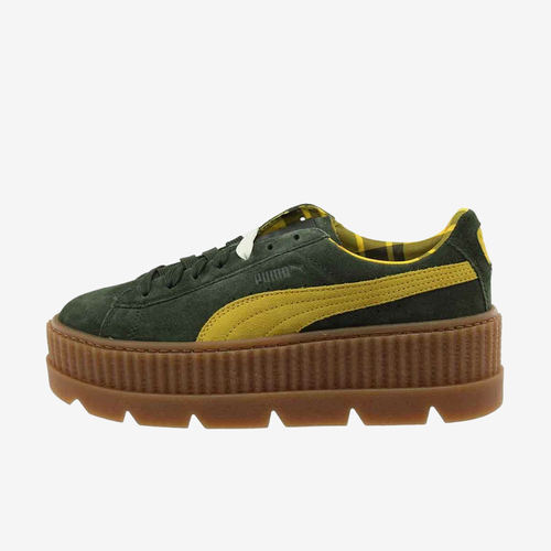 Puma彪马正品蕾哈娜FentyCreeper女厚底松糕低帮板鞋366268-01