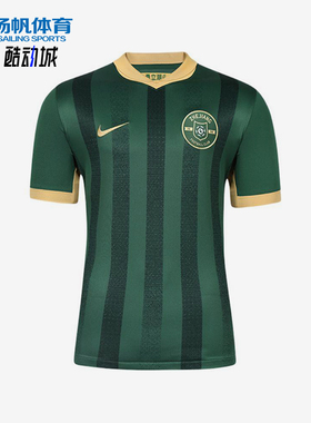 Nike/耐克正品2025新款男士足球训练运动休闲透气短袖HM6184-341