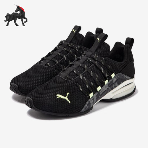 Puma/彪马正品Axelion新款男黑白色日常通勤跑步鞋310128-02