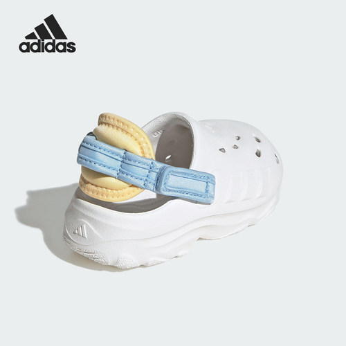 Adidas/阿迪达斯正品MAXXCLOG小童可调节后跟带凉鞋JR0095