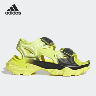 新款 Adidas 阿迪达斯正品 夏季 HP6308 厚底女子运动徒步凉鞋