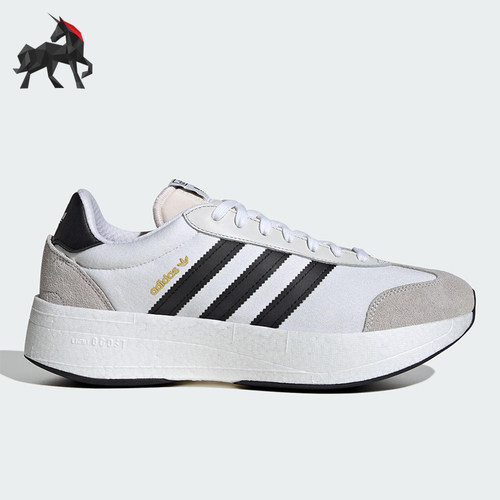 Adidas/阿迪达斯正品三叶草男女缓震耐磨厚底休闲运动鞋JI0831