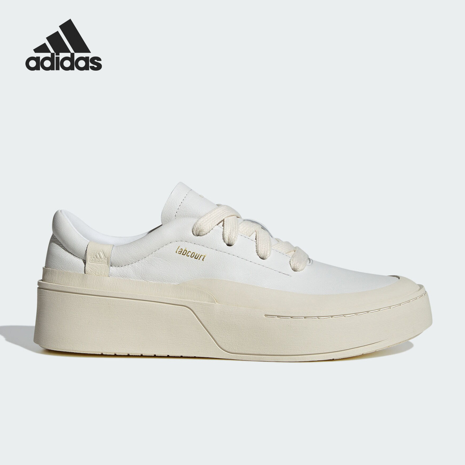 Adidas/阿迪达斯正品LABCOURT 男女厚底复古时尚板鞋IF1709,运动鞋new,板鞋,淘宝优惠券,粉丝福利购,淘宝优惠卷