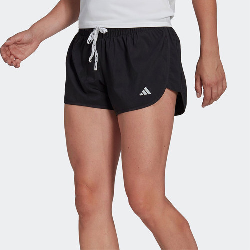 Adidas/阿迪达斯正品夏季女士跑步梭织瑜伽运动短裤HM4291
