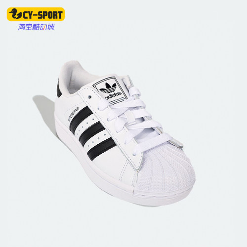 Adidas/阿迪达斯正品三叶草大童时尚低帮耐磨运动鞋JQ4098