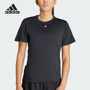 女士运动健身短袖 Adidas T恤IQ2654 D4T 阿迪达斯官方正品 WTR