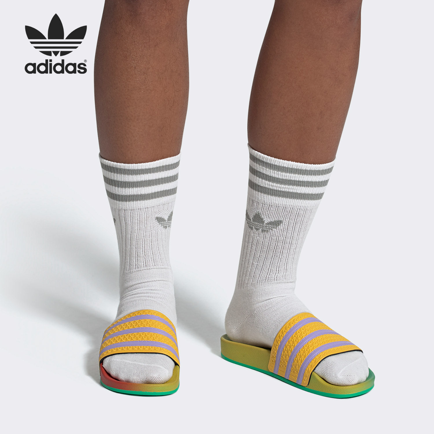 Adidas/阿迪达斯正品2019 ADILETTE 男女经典凉拖鞋FV2719,运动鞋new,运动拖鞋,淘宝优惠券,粉丝福利购,淘宝优惠卷