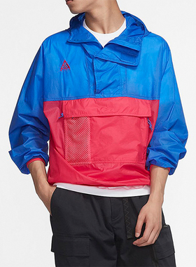 Nike/耐克正品新款男士梭织半拉链经典运动休闲外套CD7635-405