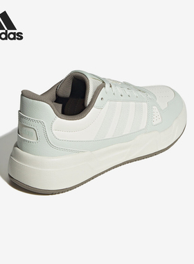 Adidas/阿迪达斯正品24冬季女士轻便拼接皮面户外板鞋JS3418