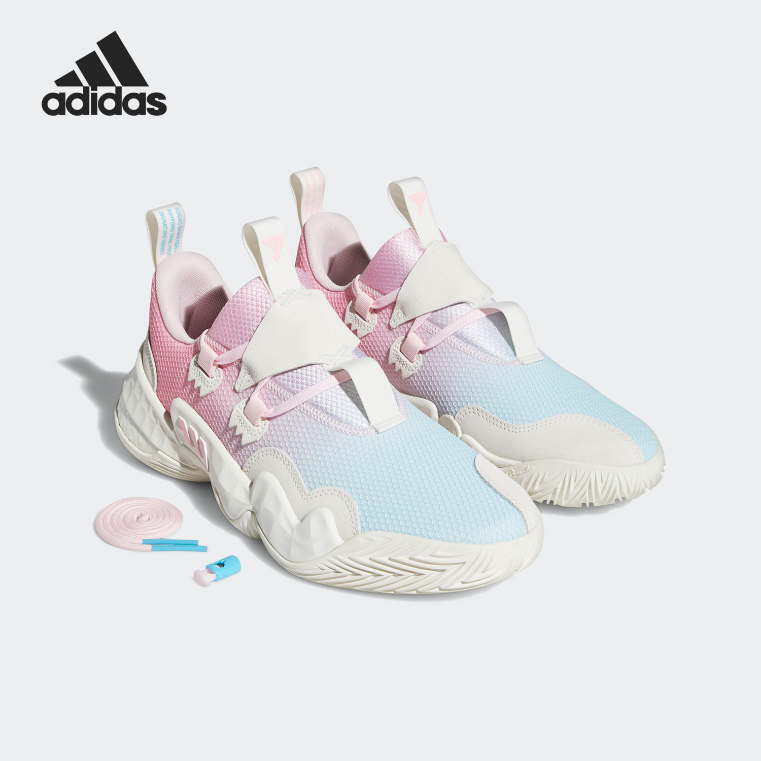 Adidas/阿迪达斯官方正品运动训练男子时尚潮流低帮篮球鞋 H68998