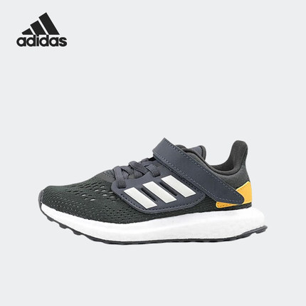 Adidas/阿迪达斯官方正品PUREBOOST 22 C儿童魔术贴跑步鞋IF5551