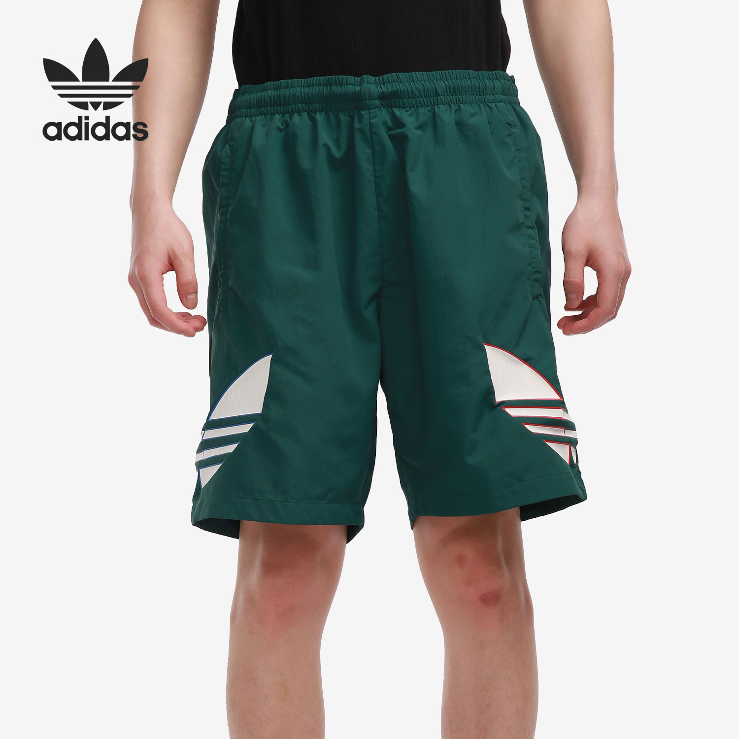 Adidas/阿迪达斯正品三叶草2021春季新款男子运动休闲短裤 H09358 运动服/休闲服装 运动中长裤／短裤 原图主图