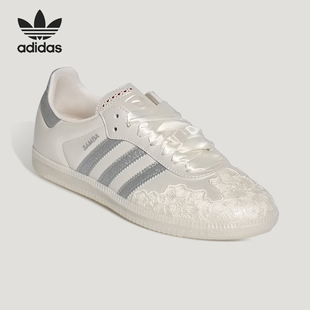 三叶草女士休闲低帮系带轻便运动鞋 HP3658 阿迪达斯正品 Adidas