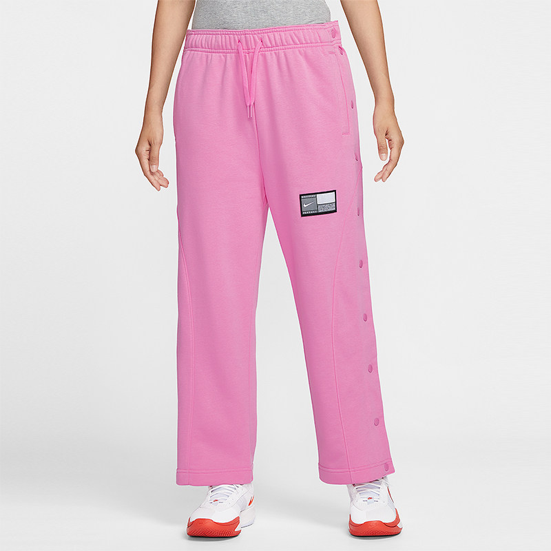 Nike/耐克正品2025秋季款女士休闲针织排扣篮球长裤IB3561-675