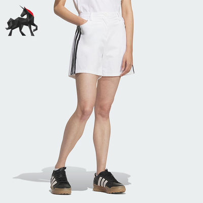 Adidas/阿迪达斯正品夏季女士简约防晒宽松高尔夫运动短裤KD7212