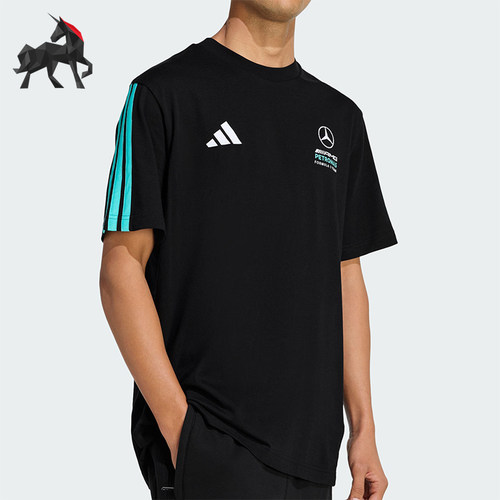 Adidas/阿迪达斯正品夏季男士运动运动圆领轻盈经典短袖T恤KE8161