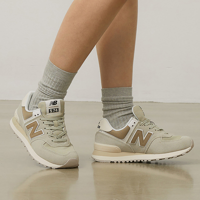 New Balance/NB正品2025新款女子潮流百搭低帮运动休闲鞋WL574DP2