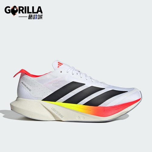 Adidas/阿迪达斯正品2025夏季款男士竞速经典公路跑步鞋JR9380